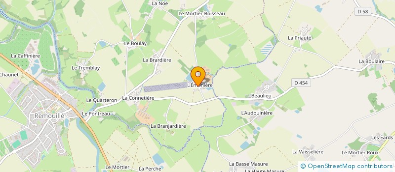 localisation de l'entreprise GAEC DES ETAMINES à SAINT-LUMINE-DE-CLISSON