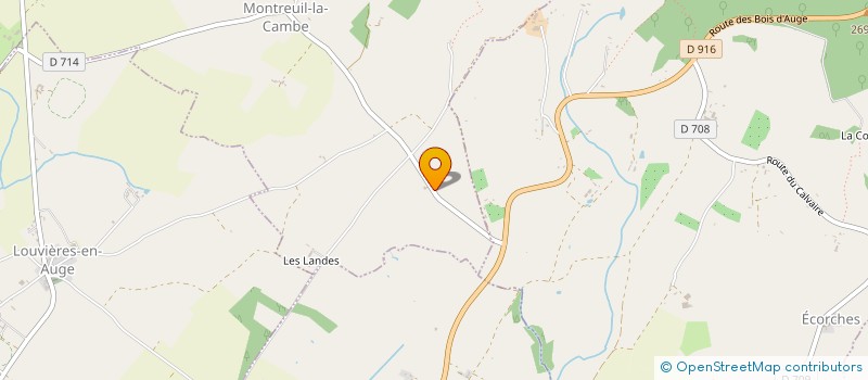 localisation de l'entreprise GAEC DES ETILS à NEAUPHE-SUR-DIVE