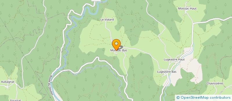localisation de l'entreprise GAEC DES FONTILLES à SAINT-DIDIER-SUR-DOULON