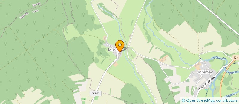 localisation de l'entreprise GAEC DES FORETS ENCHANTEES à MARAST