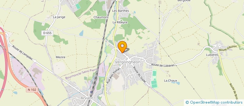 localisation de l'entreprise GAEC DES FOURCHES à SAINT-GERON
