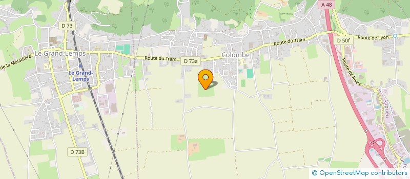 localisation de l'entreprise GAEC DES FRASSES à COLOMBE