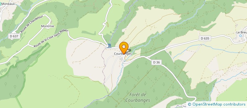 localisation de l'entreprise GAEC DES FRENES à CHAMBON-SUR-LAC