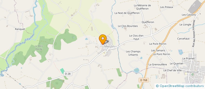 localisation de l'entreprise GAEC DES FRERES HERVE à LAMBALLE-ARMOR