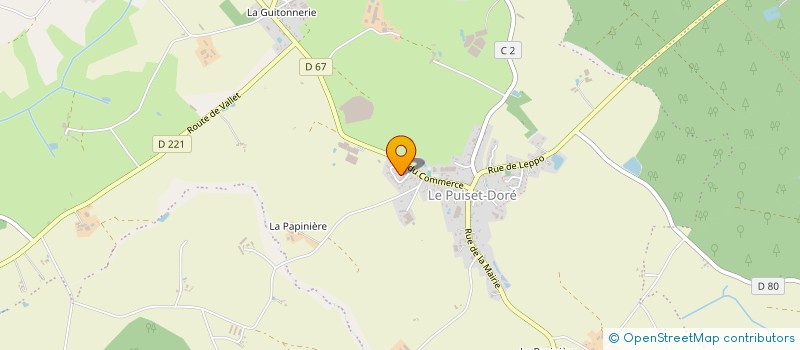 localisation de l'entreprise GAEC DES FRESCHES à MAUGES-SUR-LOIRE