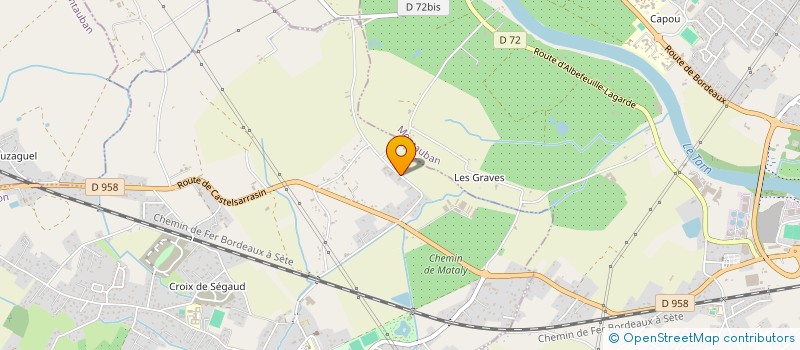 localisation de l'entreprise GAEC DES FUMADES à MONTBETON