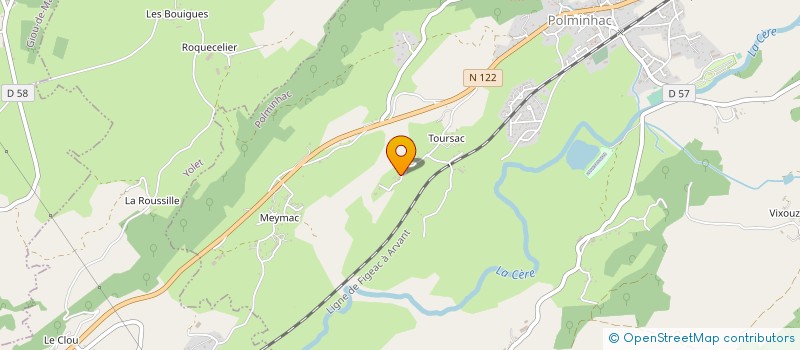 localisation de l'entreprise GAEC DES FUMADES à PAILHEROLS