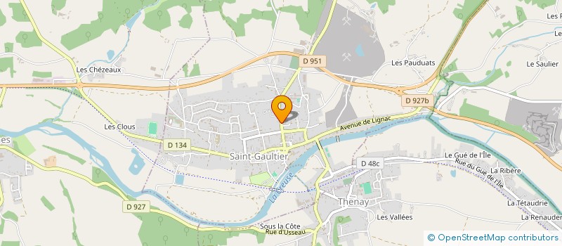 localisation de l'entreprise GAEC DES GAGNERONS à RIVARENNES