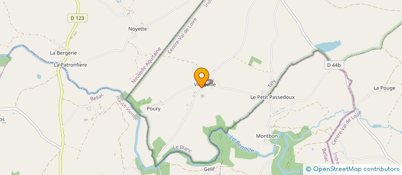 localisation de l'entreprise GAEC DES GAGNES à TILLY