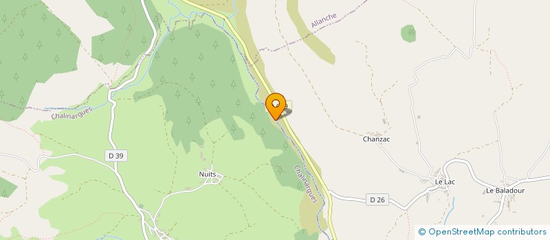 localisation de l'entreprise GAEC DES GARDES à NEUSSARGUES EN PINATELLE