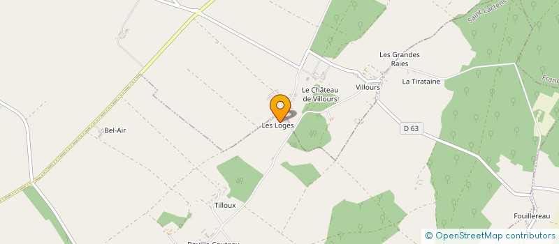 localisation de l'entreprise GAEC DES GENIEVRES à SAINT-LACTENCIN