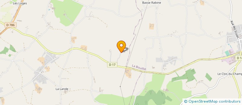 localisation de l'entreprise GAEC DES GOUBLAYES à SAINT-ALBAN