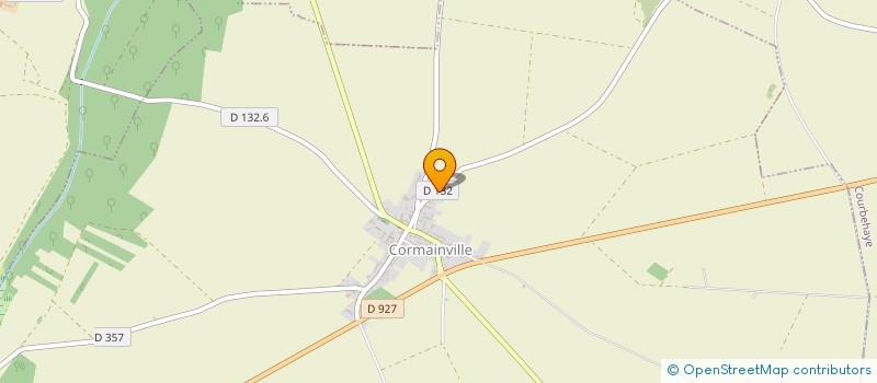 localisation de l'entreprise GAEC DES GRANDES EAUX à CORMAINVILLE