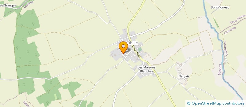 localisation de l'entreprise GAEC DES GRANDS CHAMPS à LOUBILLE