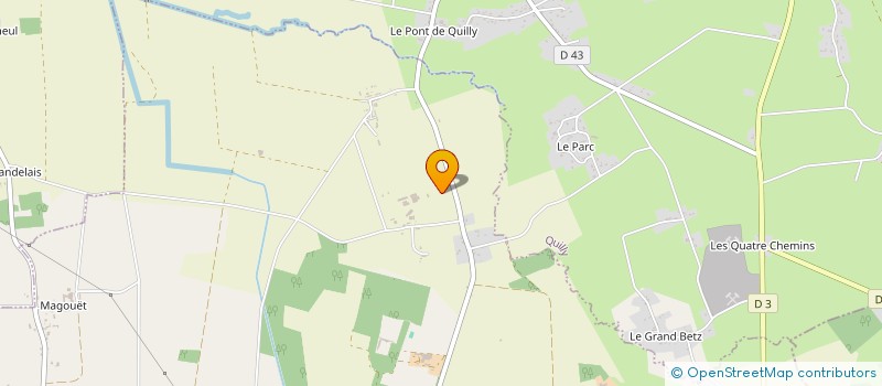 localisation de l'entreprise GAEC DES GRANDS CHAMPS à CAMPBON