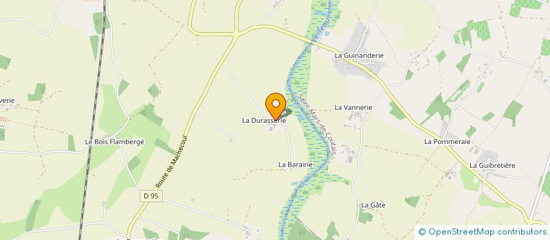 localisation de l'entreprise GAEC DES GRANDS FRENES à SAINTE-PAZANNE