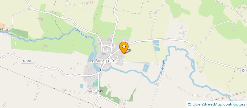 localisation de l'entreprise GAEC DES GRANGES  OMBREE D'ANJOU