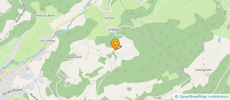 localisation de l'entreprise GAEC DES GREHEES à LE VAL-D'AJOL