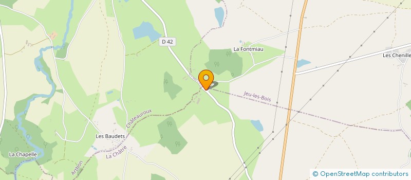 localisation de l'entreprise GAEC DES GRELETS à BUXIERES D'AILLAC
