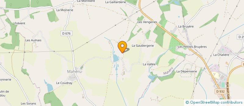 localisation de l'entreprise GAEC DES GRILLES à MAHERU