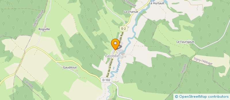 localisation de l'entreprise GAEC DES GUEUZY  DOMMERY