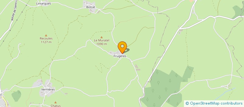 localisation de l'entreprise GAEC DES HAUTES TERRES à TALIZAT