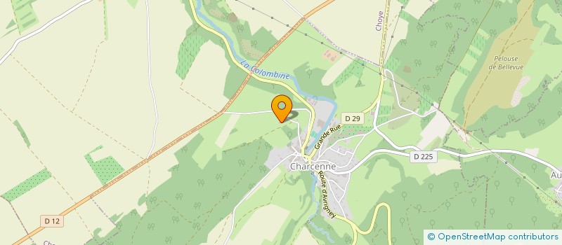 localisation de l'entreprise GAEC DES HERBUES à CHARCENNE