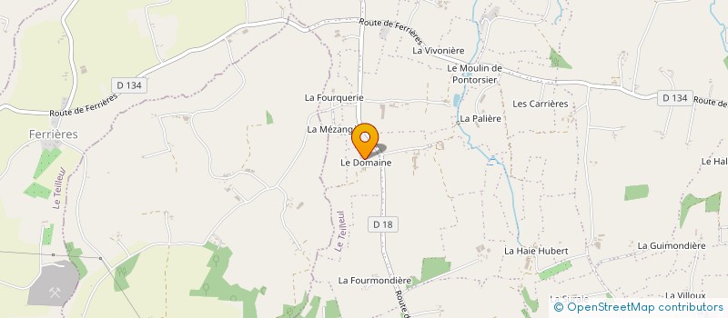 localisation de l'entreprise GAEC DES HIRONDELLES à LE TEILLEUL