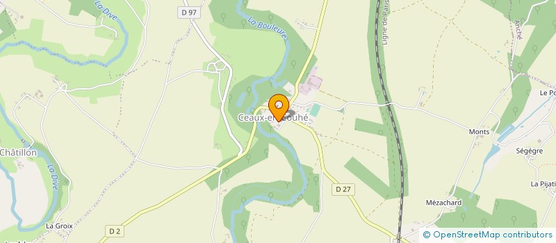 localisation de l'entreprise GAEC DES HOUILLERES à VALENCE-EN-POITOU