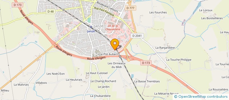 localisation de l'entreprise GAEC DES ILES à JANZE