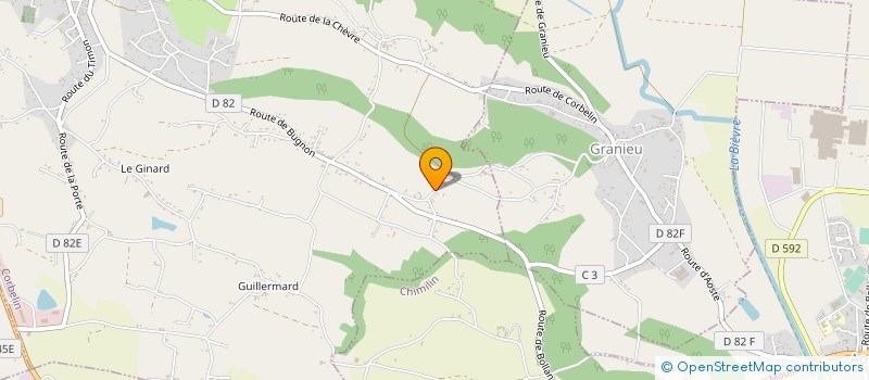 localisation de l'entreprise GAEC DES JAYERES  CORBELIN