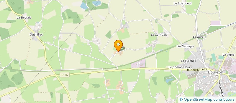 localisation de l'entreprise GAEC DES JONQUILLES  BOUVRON