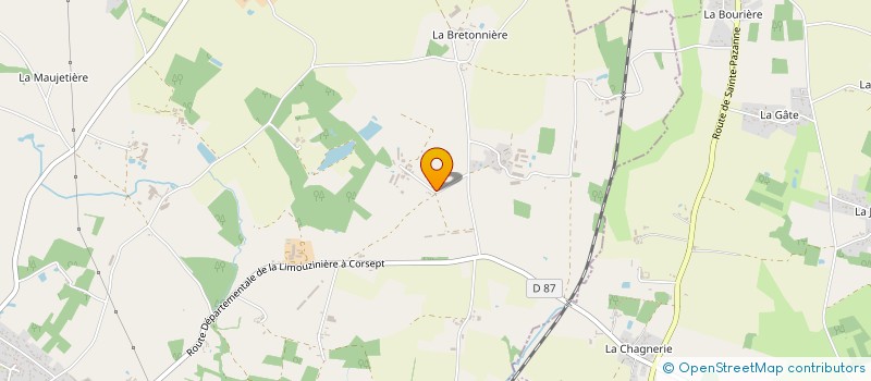 localisation de l'entreprise GAEC DES JONQUILLES à VILLENEUVE-EN-RETZ