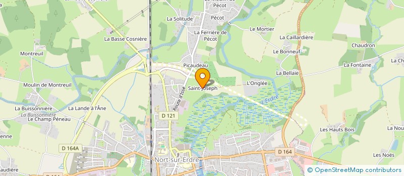 localisation de l'entreprise GAEC DES LANDES à SAFFRE