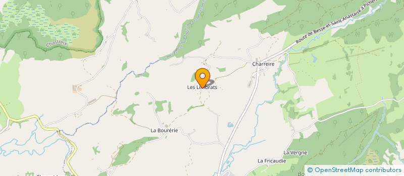 localisation de l'entreprise GAEC DES LIMBRATS à PICHERANDE