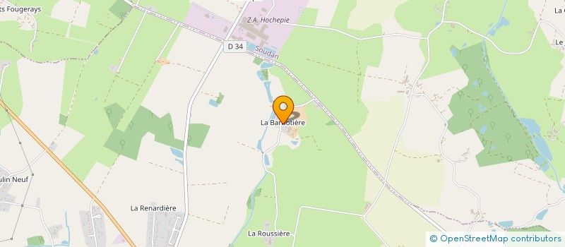 localisation de l'entreprise GAEC DES LISSES à ERBRAY