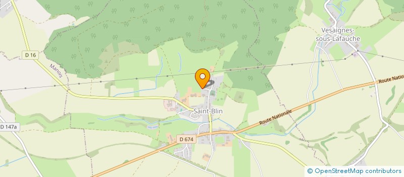 localisation de l'entreprise GAEC DES LONGUES-ROIES à SAINT-BLIN