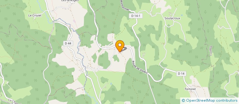 localisation de l'entreprise GAEC DES LYS à ESTIVAREILLES