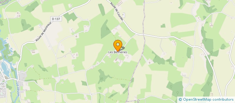localisation de l'entreprise GAEC DES MACONNERIES à COURDEMANCHE
