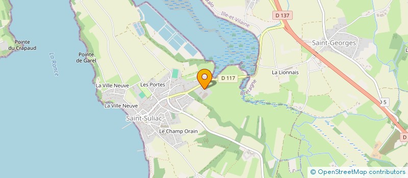 localisation de l'entreprise GAEC DES MARGATIERS à SAINT-SULIAC
