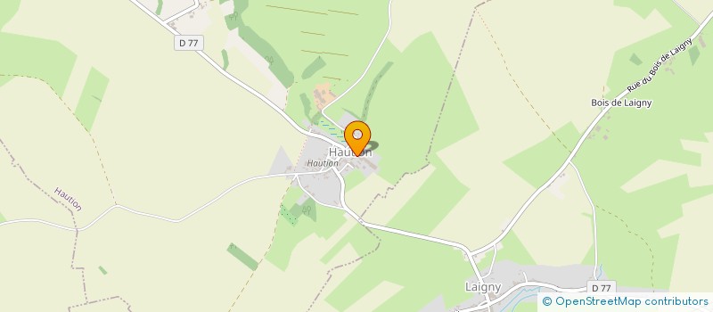 localisation de l'entreprise GAEC DES MARRONNIERS  HAUTION