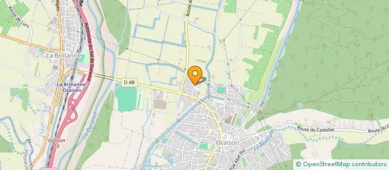 localisation de l'entreprise GAEC DES MATHERONS  ORAISON