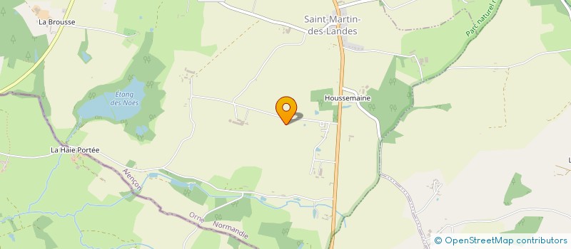 localisation de l'entreprise GAEC DES MAUGERIES à SAINT-MARTIN-DES-LANDES