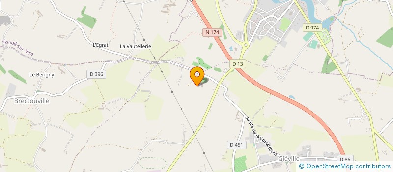 localisation de l'entreprise GAEC DES MAUVINIERES à TORIGNY-LES-VILLES
