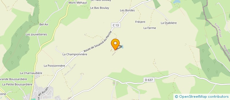 localisation de l'entreprise GAEC DES MENILLIERES à CETON