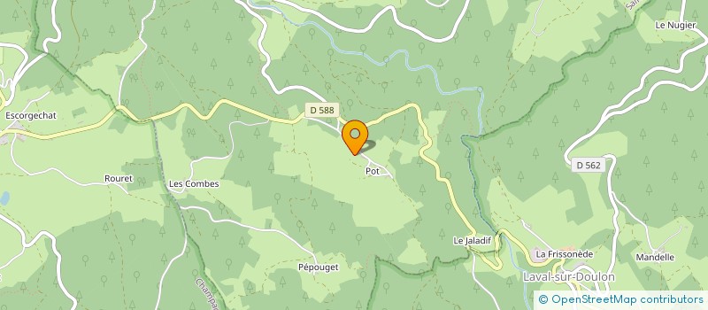 localisation de l'entreprise GAEC DES MERISIERS à CHASSIGNOLLES