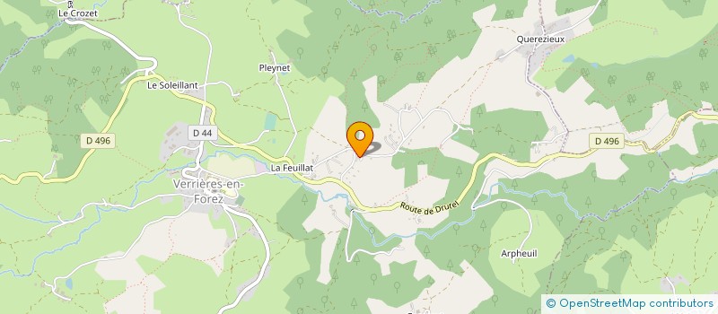 localisation de l'entreprise GAEC DES MESANGES  SAVIGNEUX