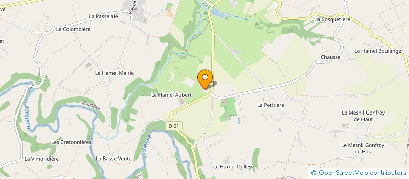 localisation de l'entreprise GAEC DES MEUHS EN FOLIES à MONTAIGU-LES-BOIS