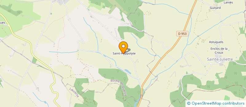 localisation de l'entreprise GAEC DES MICOCOULIERS à BOULOC-EN-QUERCY