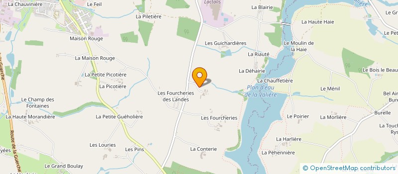 localisation de l'entreprise GAEC DES MIMOSAS à VITRE